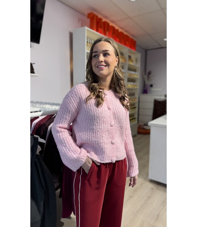 BELLA - Cardigan light pink