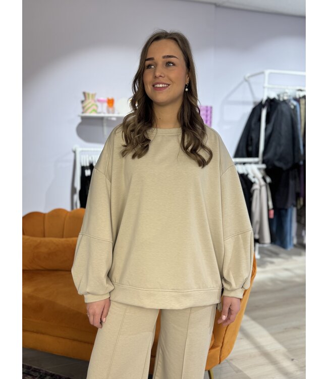 EMILY - Sweater beige