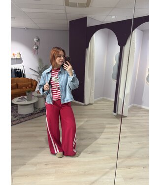 Refined Department DOLCE - Pants raspberry