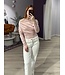 CHLOE - Off shoulder longsleeve pink