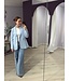 TINA - Blazer light blue