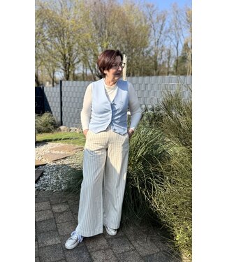 Catwalk Junkie SUSY - Denim striped ecru