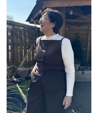 Harper & Yve REY - Gilet brown