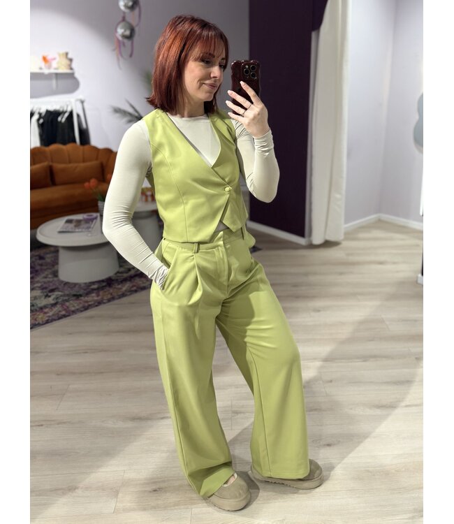 PUCK - Pantalon matcha