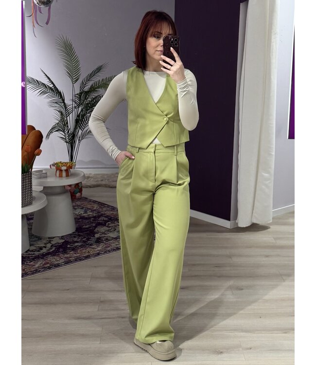 LILLE - Gilet matcha