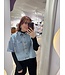 ADELINE - Blouse denim fringe