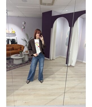 Sisterpoint LISANA - Jacket chocolate brown