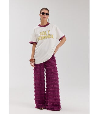 Harper & Yve LOLA - Pants cassis