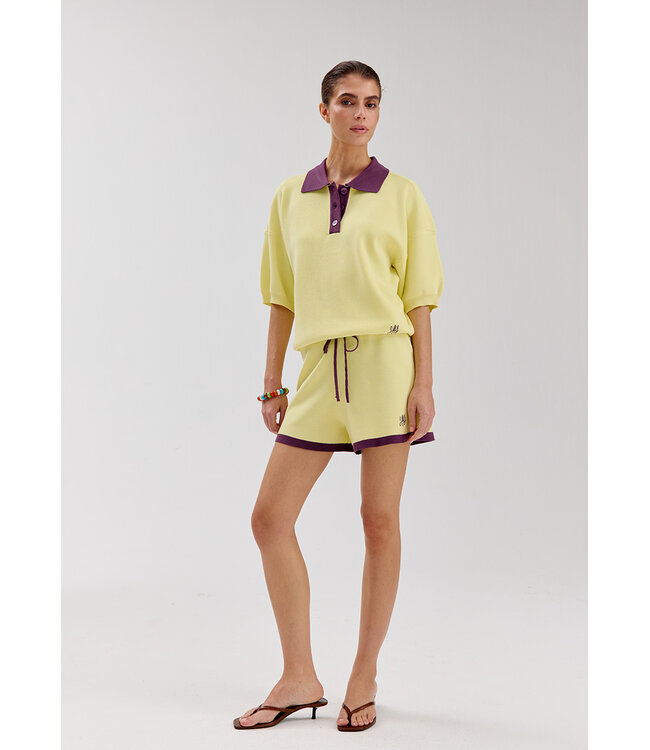 SANNY - Polo soft yellow