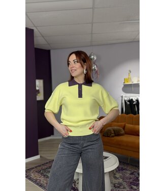 Harper & Yve SANNY - Polo soft yellow