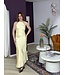 CAMMY - Dress satin butter yellow
