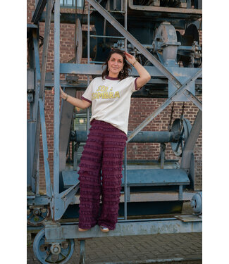 Harper & Yve LOLA - Pants cassis