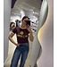 SOMBRA - Top cropped cassis