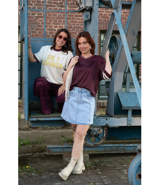 Redial FALLON - Skirt denim blue