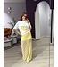 EMMA - Skirt lace butter yellow