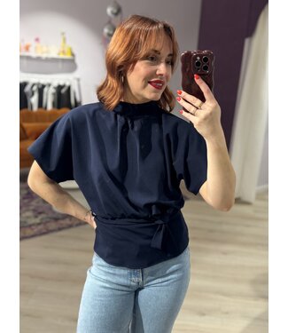 Sisterpoint GIRL - Top navy blue