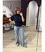 GIRL - Top navy blue