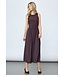 GINEA - Dress chocolate brown