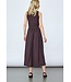 GINEA - Dress chocolate brown