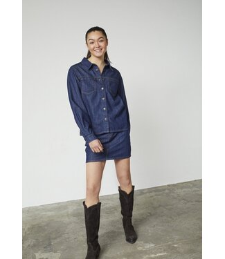 Sisterpoint ODIA - Dress denim dark blue