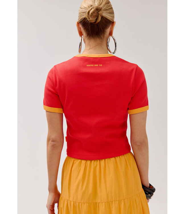 TACOTEQUILA - Top cropped red