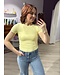 NICKY - Shortsleeve top butter yellow