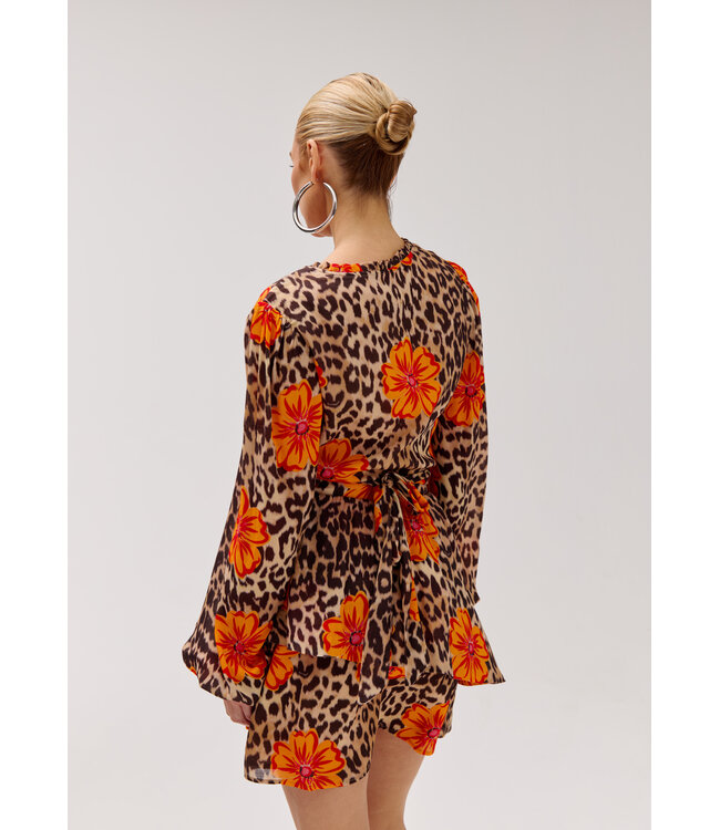 FLORA - Longsleeve leopard