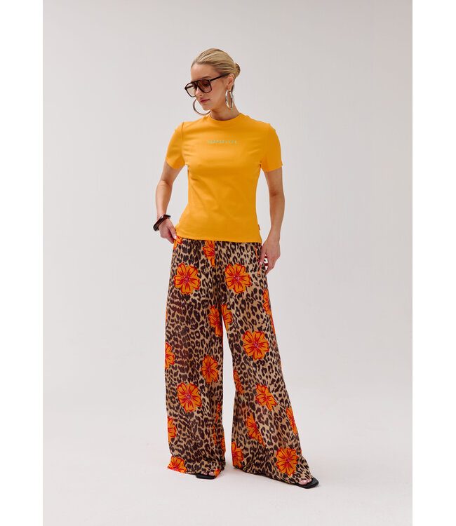 MEIKE - Pants leopard