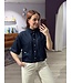 MAAN - Blouse denim dark blue