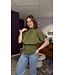 GIRL - Top olive green