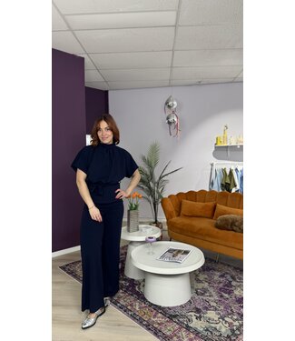 Sisterpoint GLUT - Pants navy blue