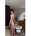 CAMMY - Dress satin pink