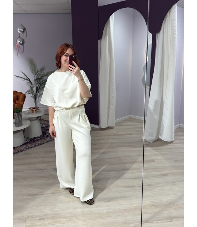 AUDREY - Shortsleeve off white