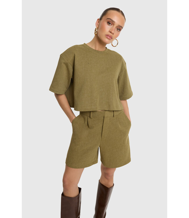 PUMA - Shorts army green