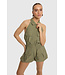REMI - Playsuit army green