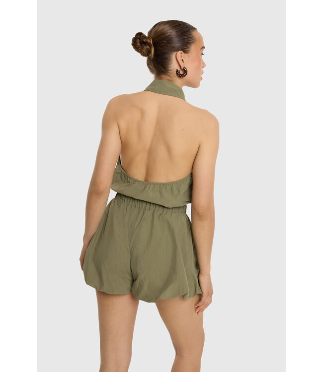REMI - Playsuit army green
