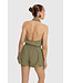REMI - Playsuit army green