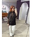VIKSA - Blazer shortsleeve brown
