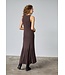VEGIA - Dress chocolate brown