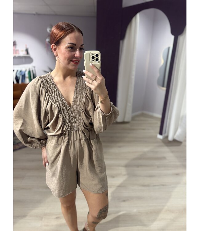 DIDI - Playsuit beige