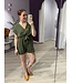 ISLA - Playsuit army green