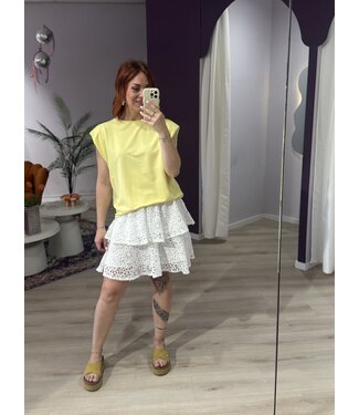 Eight Paris DONNA -  Skirt brodery