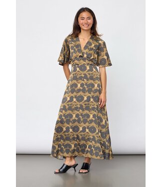 Sisterpoint GISELA - Dress brown leo