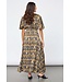 GISELA - Dress brown leo