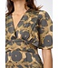 GISELA - Dress brown leo
