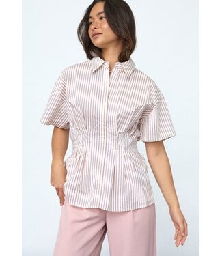 Sisterpoint VIGGE - Blouse pink striped