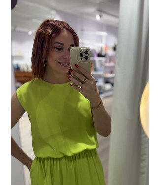 Azzurro GIGI - Top lime green