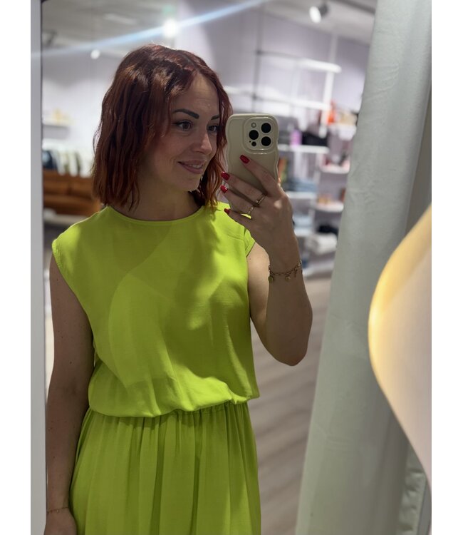 GIGI - Top lime green