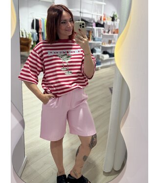 Refined Department PUMA - Shorts satin light pink