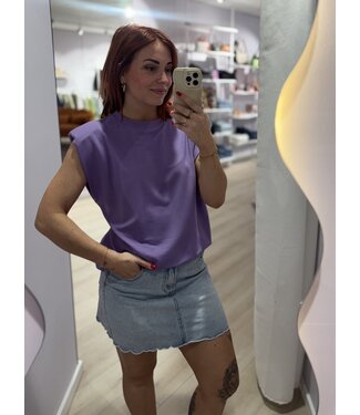 Azzurro YUMA - Top lilac